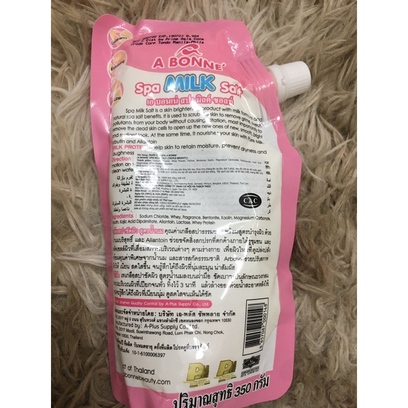 Muối Tắm Sữa Bò Abonne - A bonne Spa Milk Salt 350G