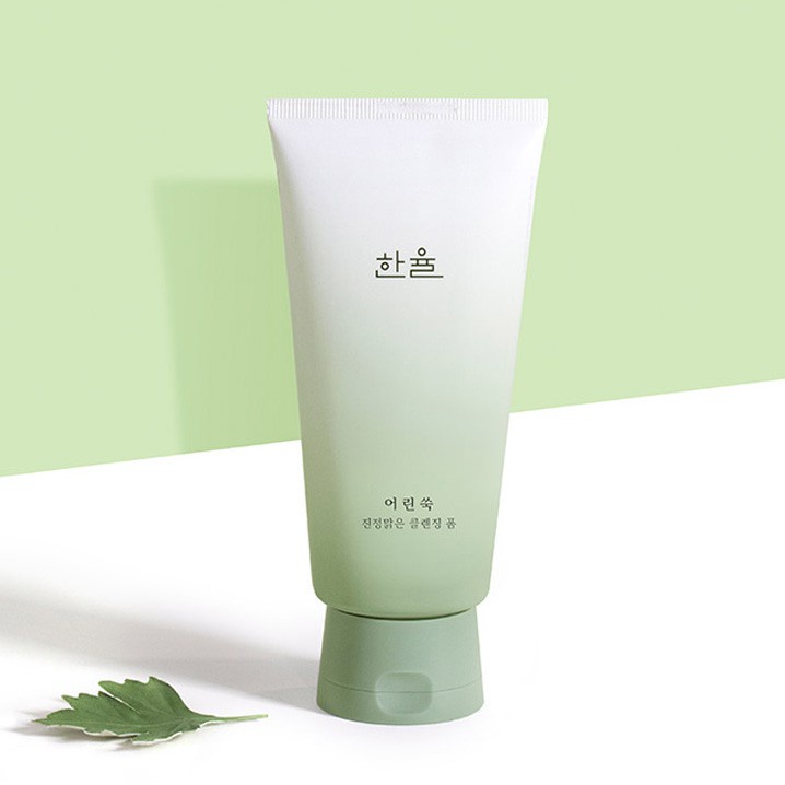 Sữa rửa mặt ngải cứu HANYUL Pure Artemisia Calming Foam Cleanser 120g Gomimall