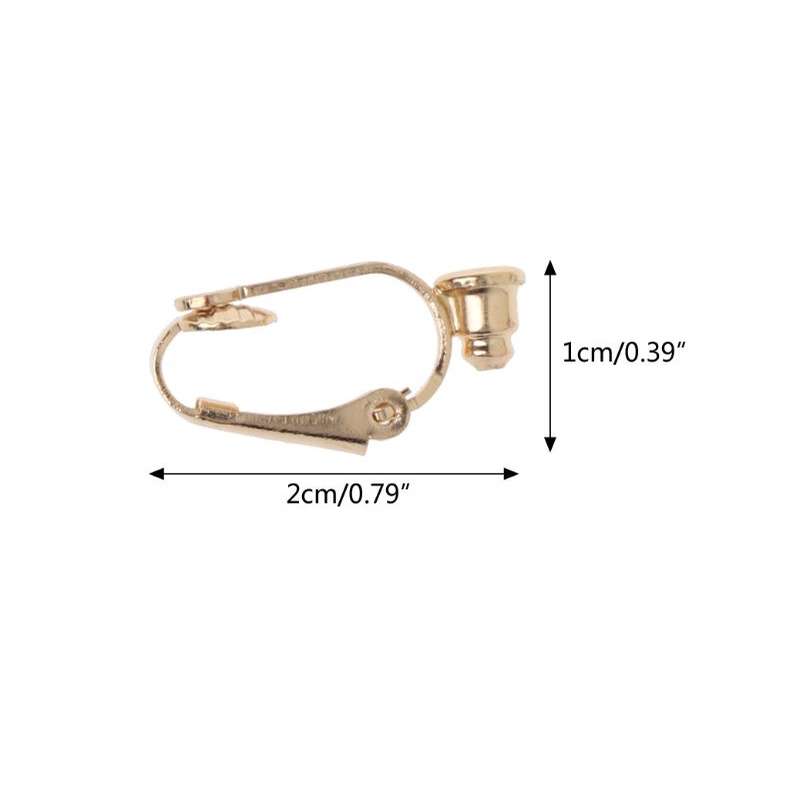 Set 10 Kẹp Cố Định Bông Tai Không Cần Khoan Lỗ Tiện Dụng