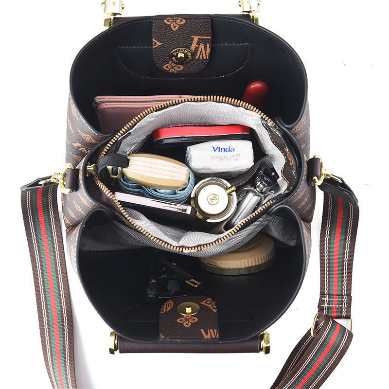 Túi Xách Đeo Vai Dây Bản Rộng Phong Cách Phương Tây Chất Lượng Cao Thời Trang Mới Cho Nữ