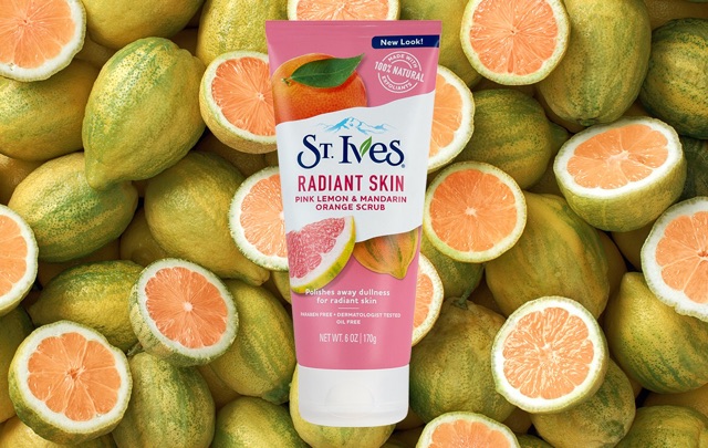 Tẩy tế bào chết St.Ives Scrub Pink Lemon - Mandarin Mỹ