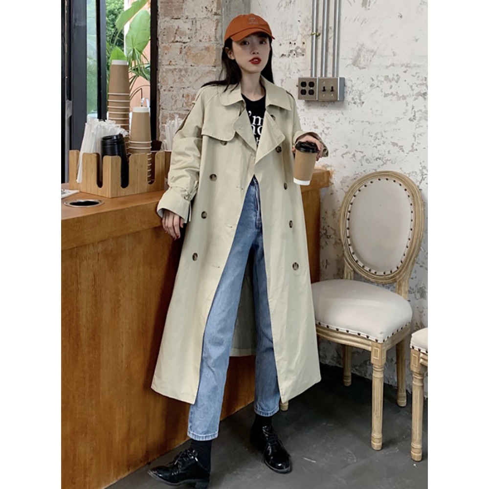 (A253) áo khoác măng tô Hàn dáng dài 3 màu (kèm video ảnh thật) | BigBuy360 - bigbuy360.vn