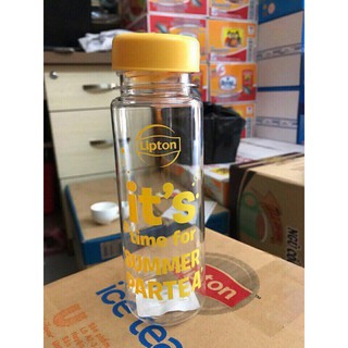Bình nước lipton vàng