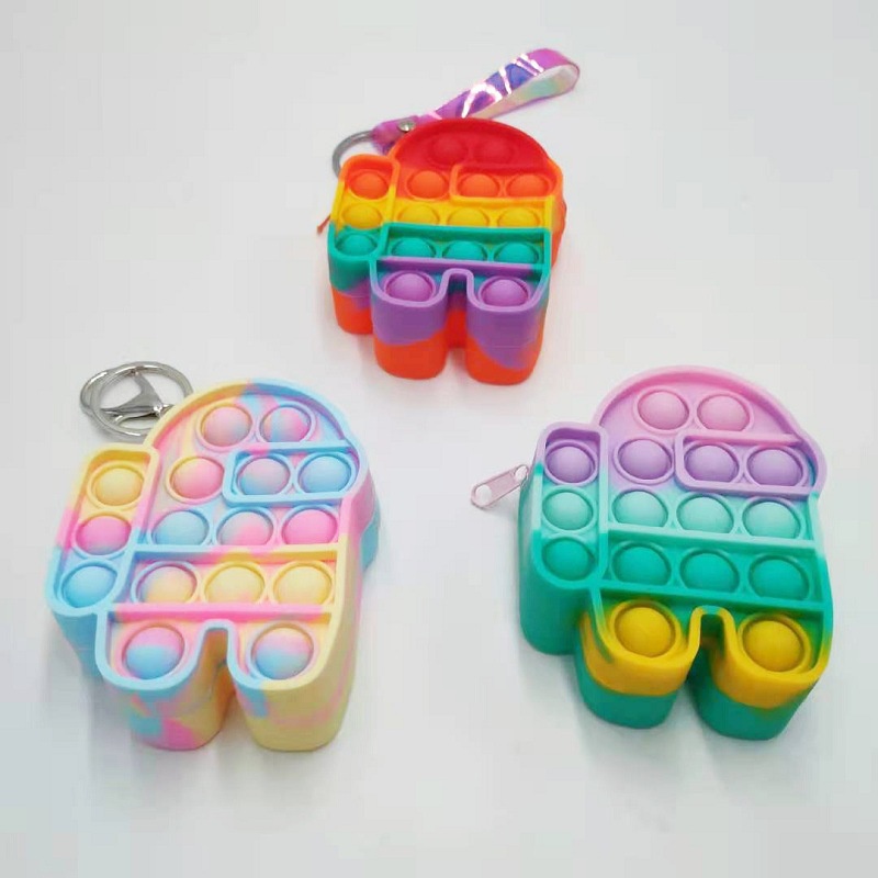 &lt;Hàng giao ngay&gt;Pop It Fidget Đồ chơi cầm tay hỗ trợ giảm căng thẳng hiệu quả