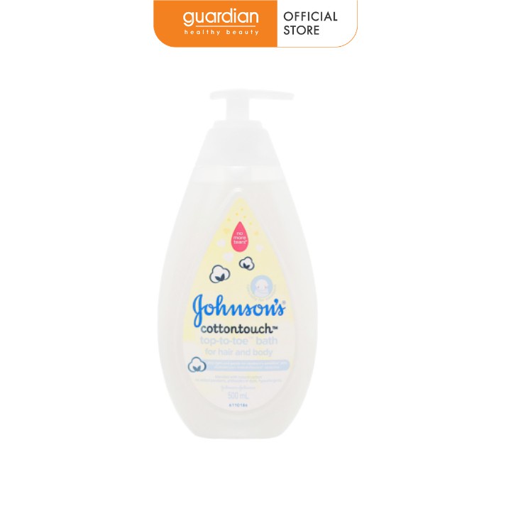 Tắm gội dịu nhẹ như bông Johnson's baby cotton touch (500ml)