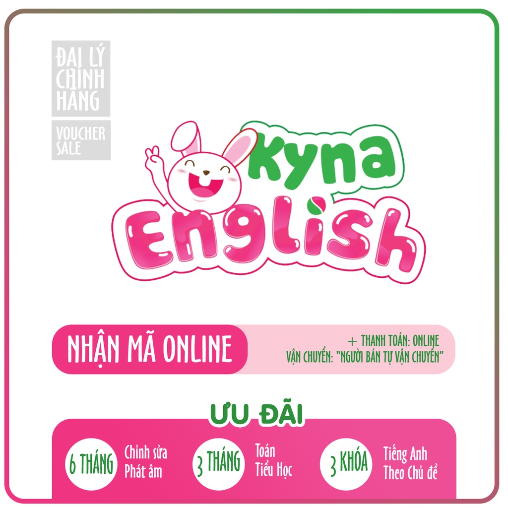 Kyna English Tiếng Anh cho bé 3-15 tuổi/ Kyna English Junior Tiếng Anh Cấp 2,3 (Starters,Movers,Flyer/KET,PET,Pre-Ielts)