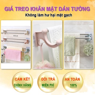 Giá treo khăn mặt dán tường 55cm