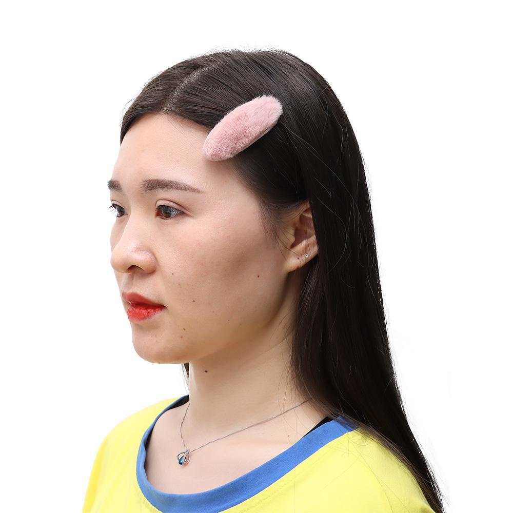 Kẹp Tóc Lông Cừu Mềm Mại Ngọt Ngào Cho Nữ