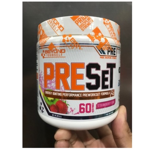 [Có bảo hành] [Chính hãng] Beyond Preset Pre Workout Tăng Sức Mạnh Trước Tập (60 Lần Dùng)