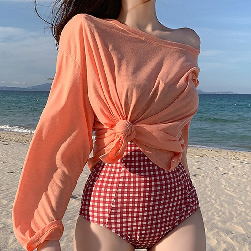 Bikini Áo Tắm 2 Dây Quảng Châu LMD38 Thắt Nơ Sexy Hoạ Tiết Caro Sang Chảnh Ngọt Ngào Hottrend 2021 | BigBuy360 - bigbuy360.vn