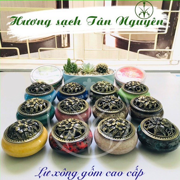 [Chọn mẫu] Lư xông trầm cao cấp - TẶNG TẤM LÓT CHỐNG NÓNG LƯ - Lư gốm giá rẻ  gốm dày | BigBuy360 - bigbuy360.vn