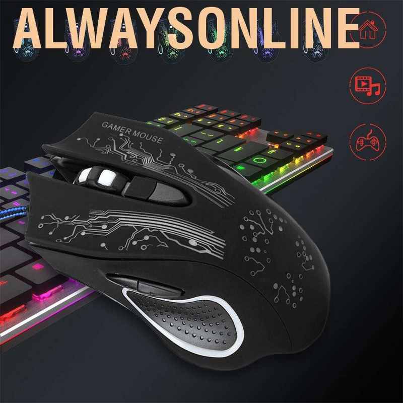 Chuột Gaming Alwaysonline Có Dây Chất Lượng Cao