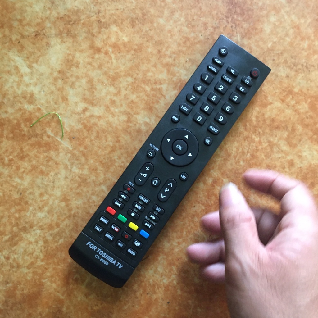 Điều khiển tivi toshiba CT-8068 loại dài to có internet có nút youtube,Remote dùng cho tivi toshiba CT-8068 loại dài