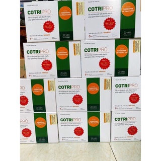 Cotripro hộp 20 viên combo 6 hộp viên uống co búi trĩ
