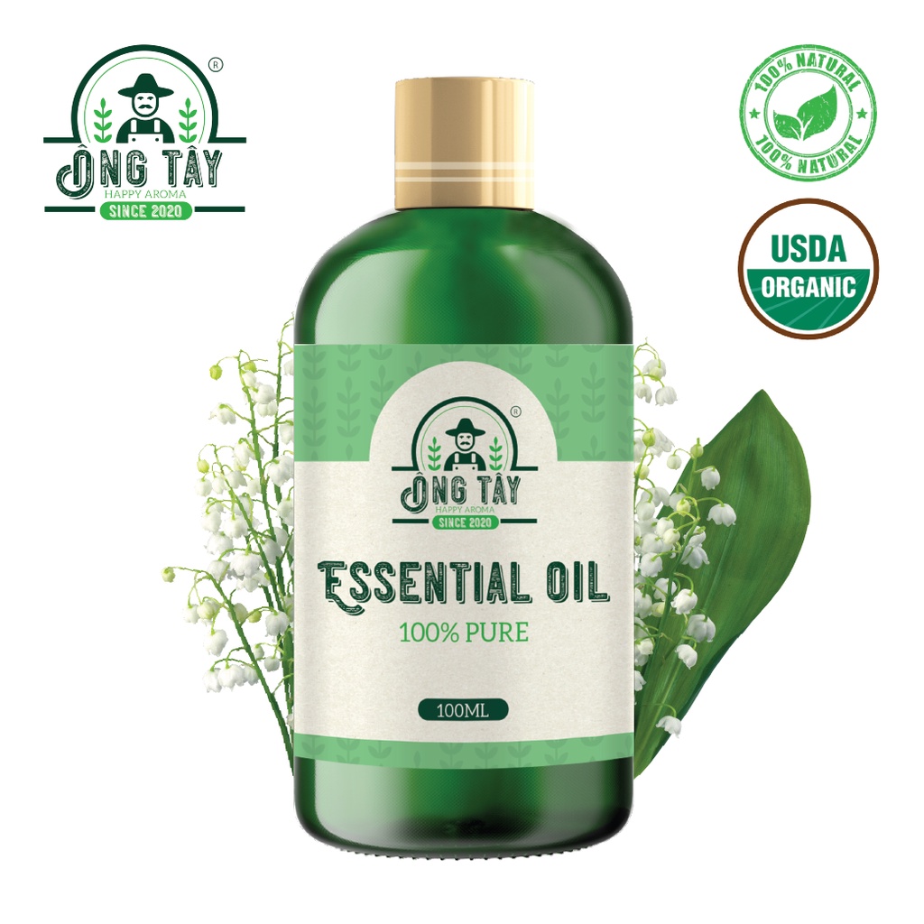 Tinh dầu hữu cơ Organic Linh Lan ÔNG TÂY 100ml