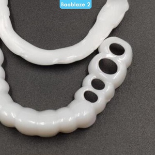 Veneers silicon mềm tạm thời giả trên