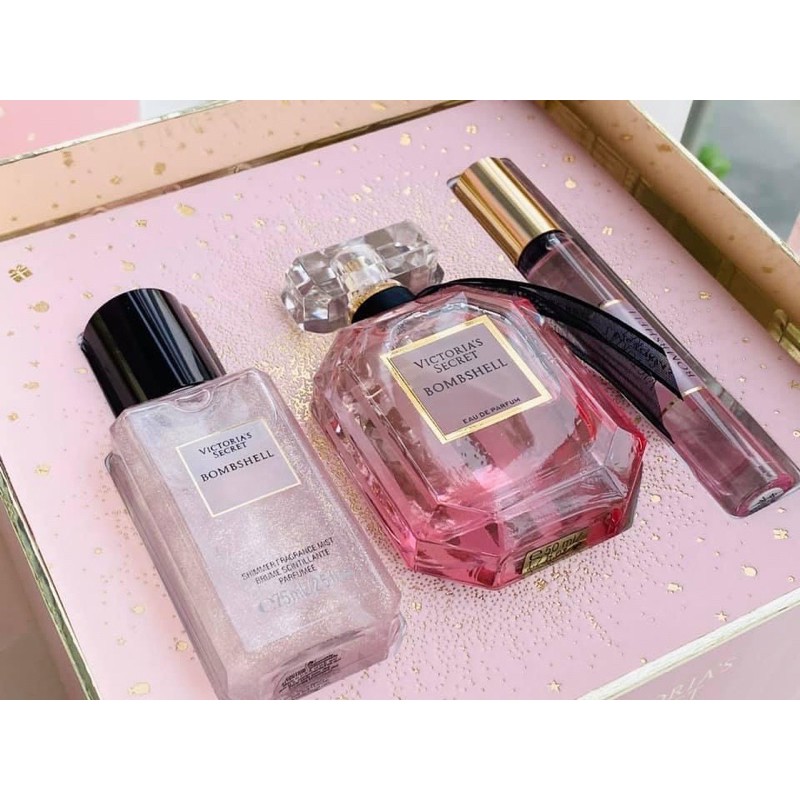 Set nước hoa nữ Victoria Secret BombShell EDP | Thế Giới Skin Care