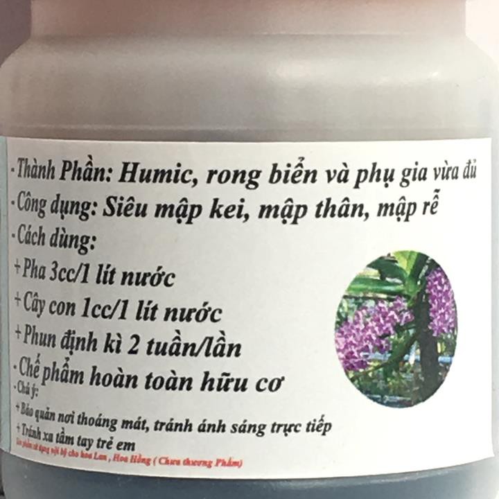 Chế phẩm Siêu Mập Ki F1 cho hoa lan, hoa hồng 50ml