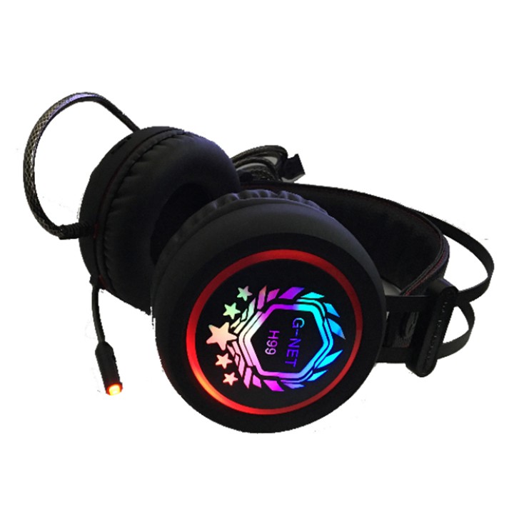 Tai nghe Gaming G-Net H99 Led nhiều màu I Head phone GNET H99 RGB LED I Gnet H99 7.1 Gaming Headset,VDS SHOP