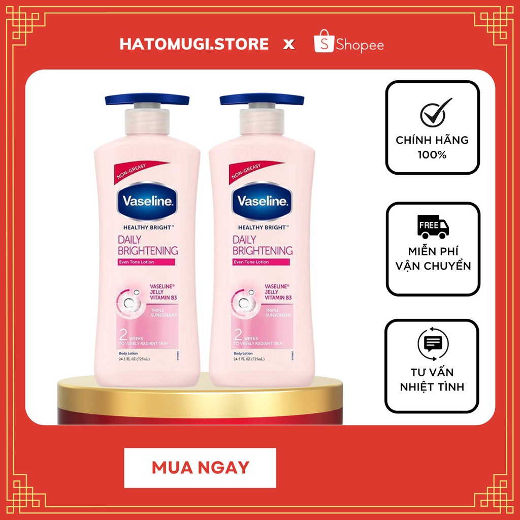 Vaseline dưỡng thể / Sữa dưỡng thể Vaseline 725ml từ Mỹ