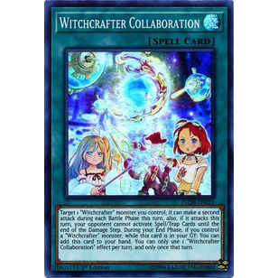 Thẻ bài Yugioh - TCG - Witchcrafter Collaboration / INCH-EN022'