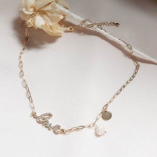 Dây chuyền pearl love