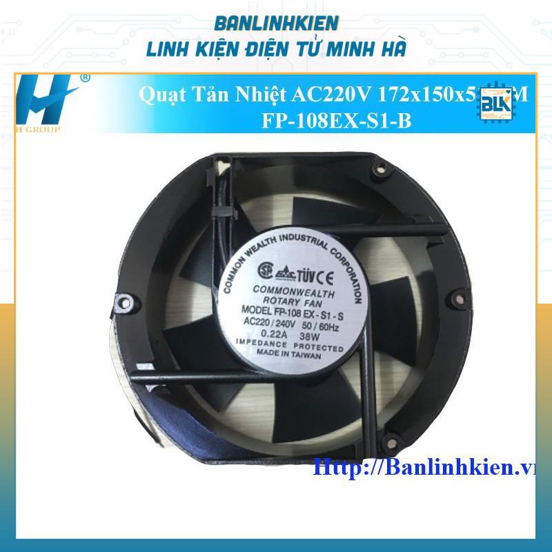 Quạt Tản Nhiệt AC220V 172x150x51MM FP-108EX-S1-B