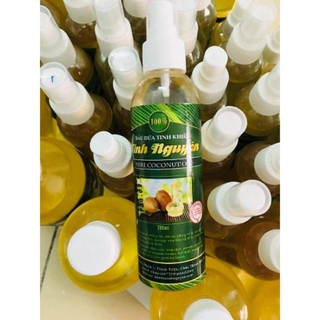 Dầu dừa nguyên chất chai 200ml dùng thử