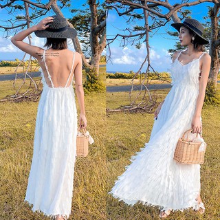 Đầm maxi hở lưng gợi cảm cho nữ