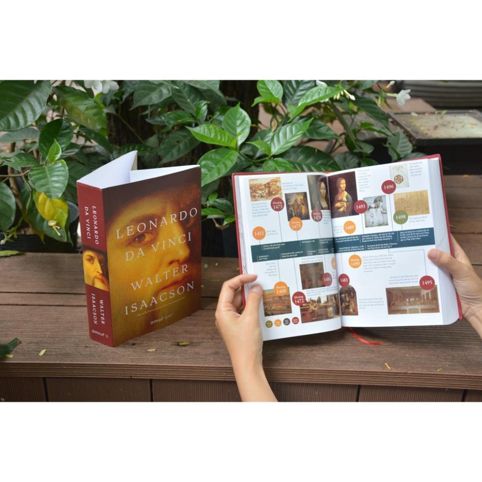 Sách AlphaBooks - Leonardo Da Vinci (bìa cứng) | BigBuy360 - bigbuy360.vn