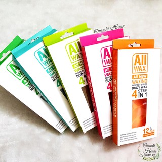 Miếng Wax lạnh hoa quả All Wax 4 step in 1
