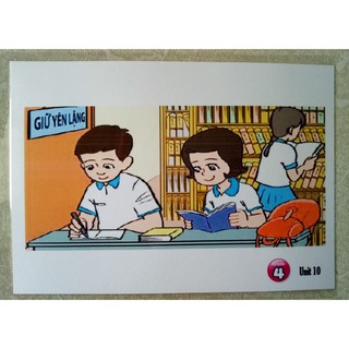 Flashcard Lớp 4 của Bộ GD in 2 mặt