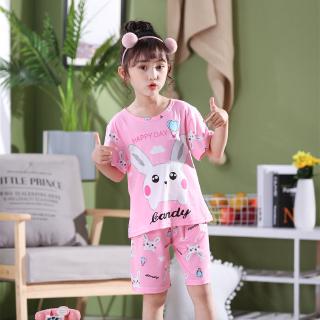 Xiaohan pajama for kids sleepwear set cute boys girls comfy Children nightwear suit
