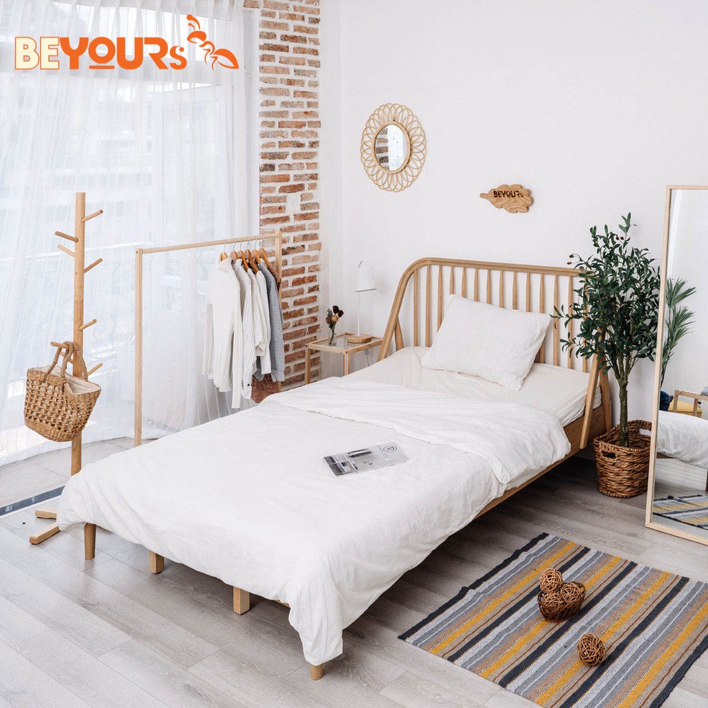 Giường Ngủ Gỗ BEYOURs Belux Bed Nội Thất Kiểu Hàn Lắp Ráp