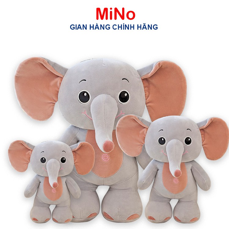 Voi Con Thú Nhồi Bông Cao Cấp MINO STORE