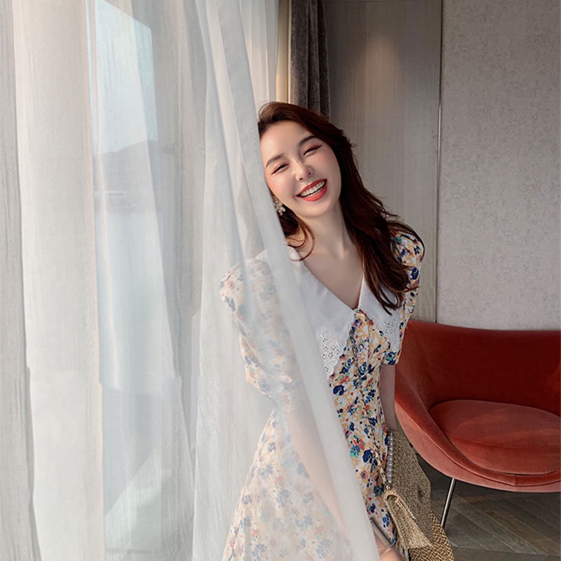 Đầm maxi họa tiết hoa thanh lịch cho nữ | BigBuy360 - bigbuy360.vn