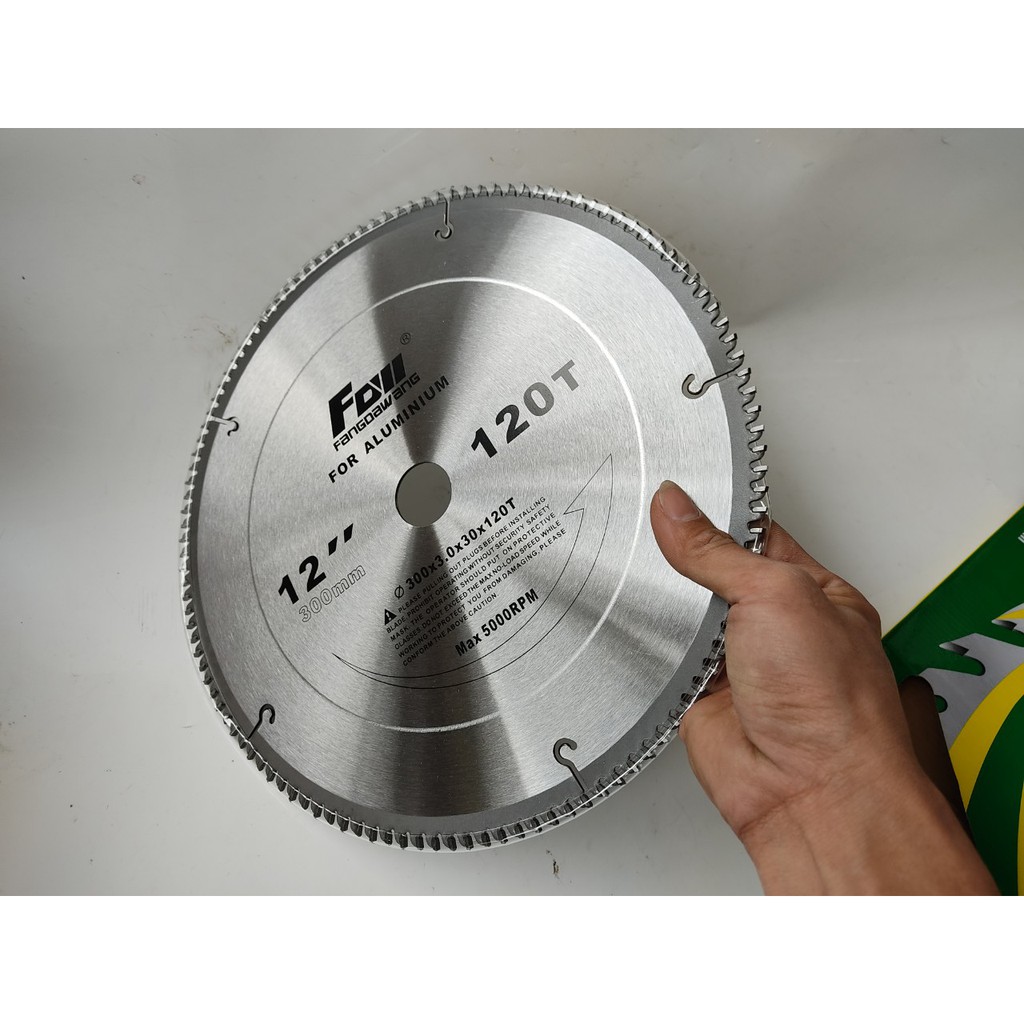 Lưỡi cắt nhôm 300x120R chĩnh hãng