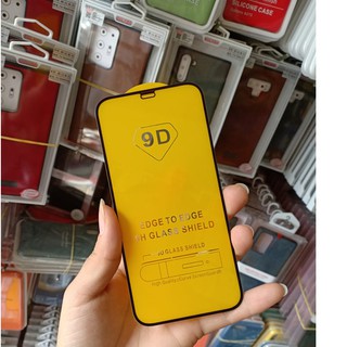 (Hót) Kính cường lực Full màn hình 9D iPhone 12/1 2 p/12 Mini/ 12 Pro max Siêu bền giá rẻ