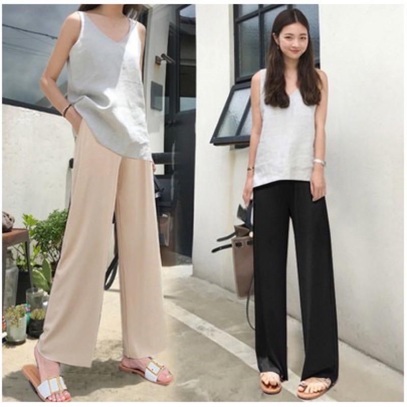 Quần Bầu Dáng Suông Thời Trang, Mềm Đẹp Trẻ Trung Cho Mẹ Bầu Mặc 4 Mùa - QD04