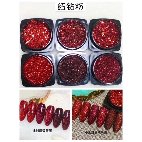 Kim tuyến 6 hủ màu đỏ