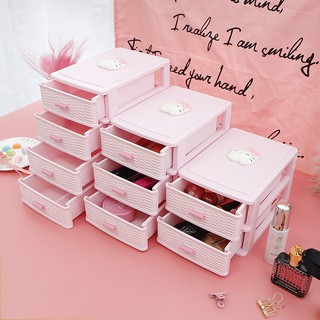 Hộp đựng trang sức nhiều ngăn hình Hello Kitty