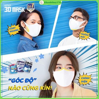 KHẨU TRANG NHẬT BẢN UNICHARM 3D MASK