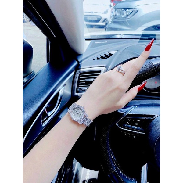 Đồng hồ nữ Chopard full đá sang trọng