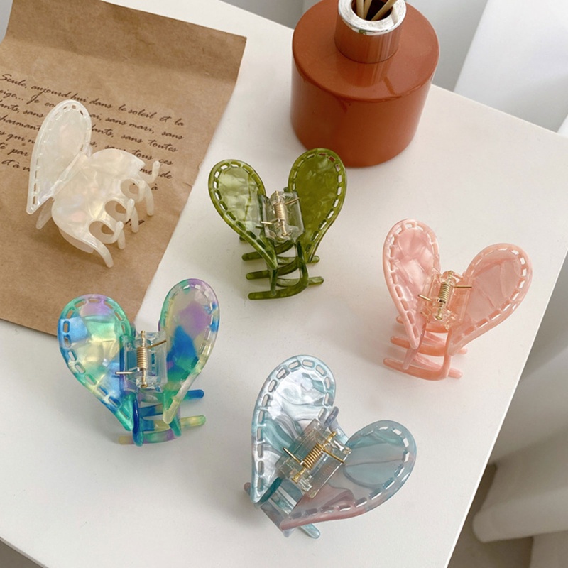 Kẹp Tóc Hình Trái Tim / Bướm Xinh Xắn Dễ Phối Đồ