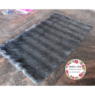 Thảm lông xám nhím chụp ảnh