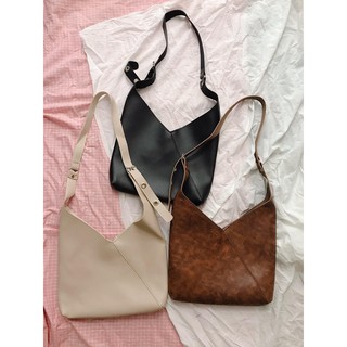 ẢNH THẬT TÚI TOTE DA CUTOUT VỀ FULL 3 MÀU ĐEN/BE/NÂU