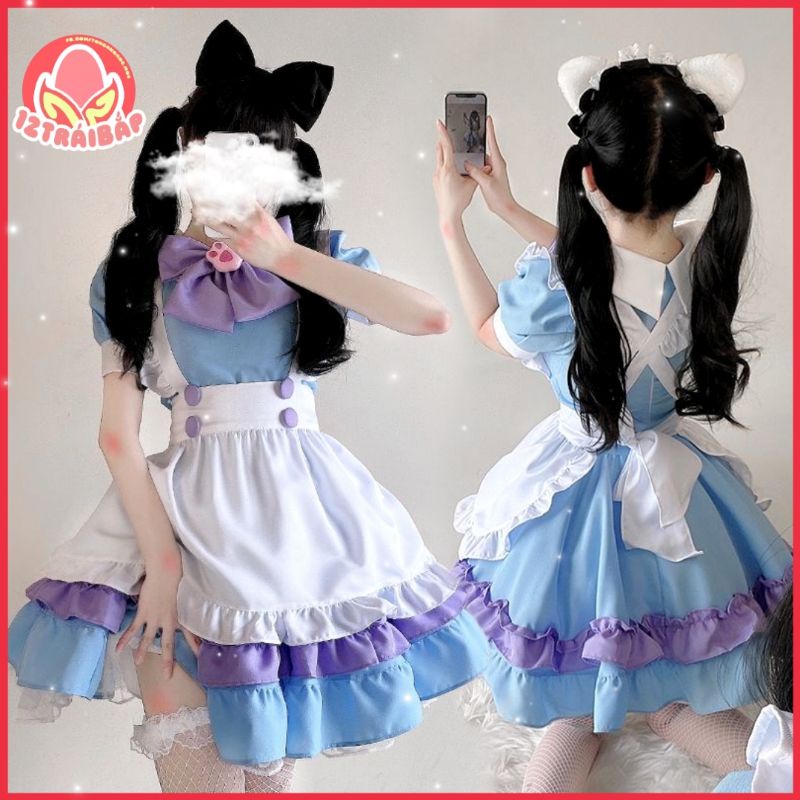 Váy Hầu Gái Maid Xinh Xắn Đáng Yêu