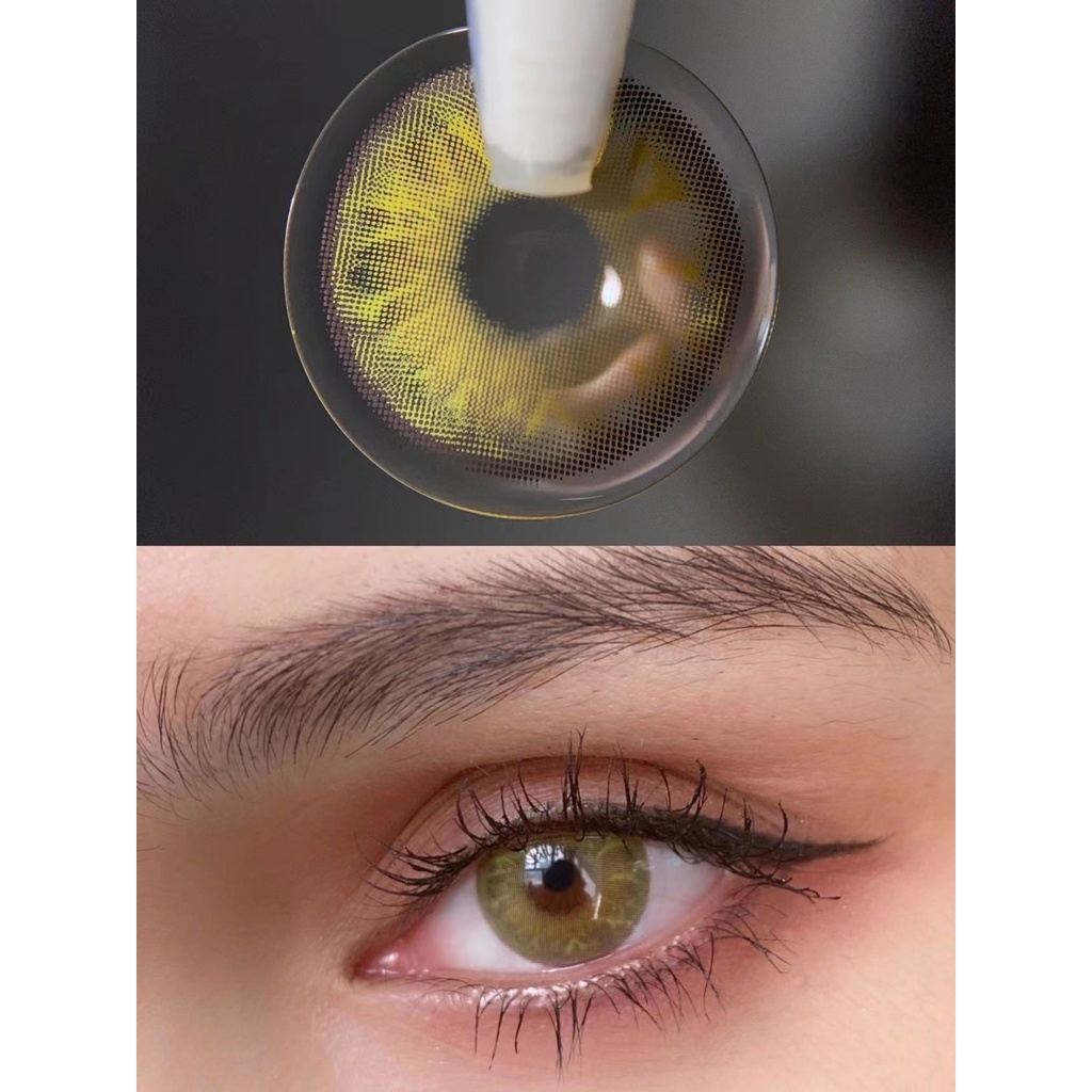 Kính áp tròng Colorhunter Dùng 1 Năm 14.0mm 0 - 8 Độ 1 cặp