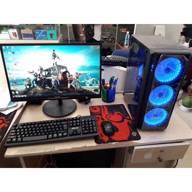 MÁY TÍNH BÀN CHƠI GAME LIÊN MINH HUYỀN THOẠI CPU A8 7600 4 lõi 4 luồng XUNG 3.1 GHZ RAM 6GB | BigBuy360 - bigbuy360.vn