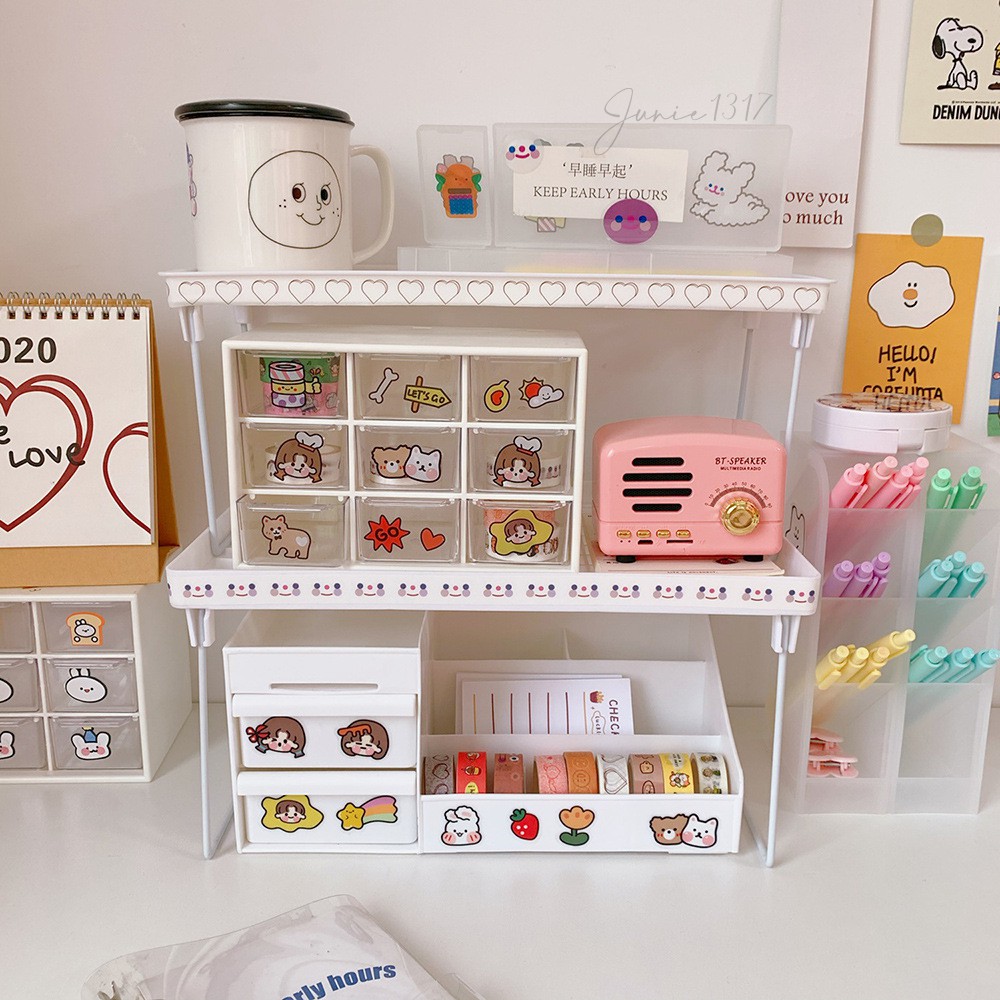 Kệ để đồ gấp gọn tiện lợi - Có thể xếp chồng | J020 🌿 Junie 1317 🌿